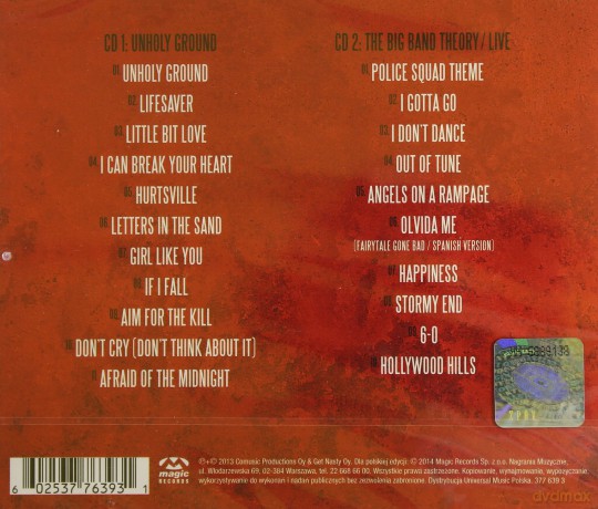 Sunrise Avenue: Unholy Ground (PL) [2CD]