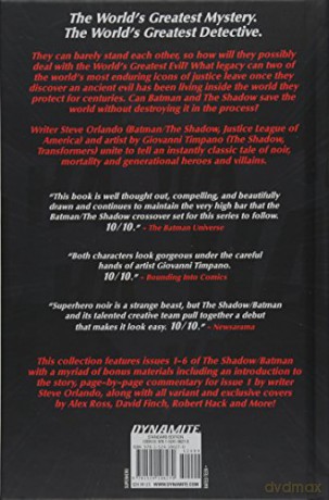 The SHADOW/BATMAN HC - Orlando [KSIĄŻKA]