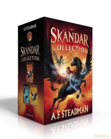 The Skandar Collection (Boxed Set): Skandar and the Unicorn Thief; Skandar and the Phantom Rider; Skandar and the Chaos Trials - A.F. Steadman [KSIĄŻKA]