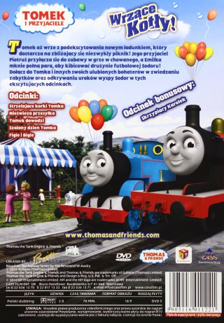Tomek i Przyjaciele: Strzelające korki Tomka [DVD]