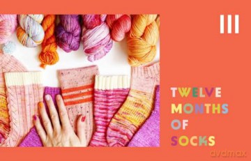 The Sock Project: Colorful, Cool Socks to Knit and Show Off - Lee Summer [KSIĄŻKA]