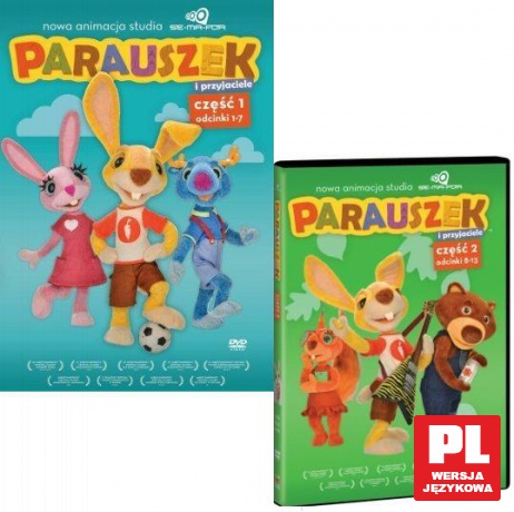 Parauszek i przyjaciele 1+2 Pakiet [2DVD]