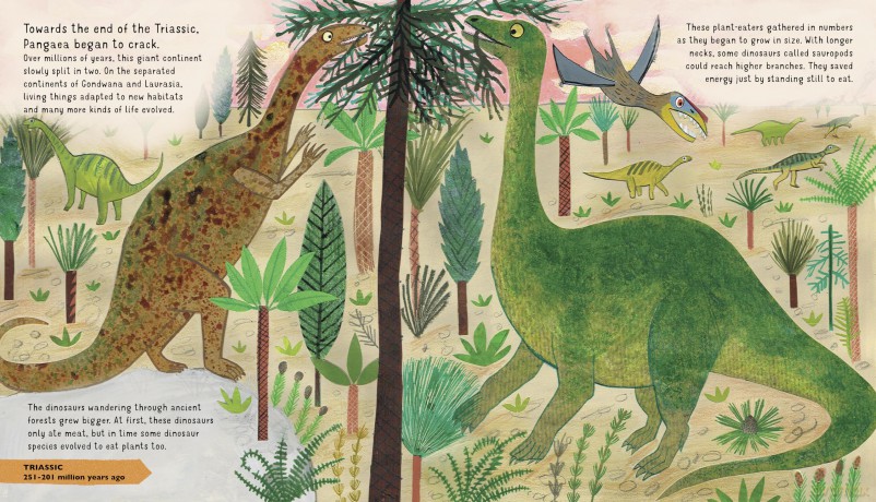 The Story of Dinosaurs: A first book about prehistoric beasts - Catherine Barr [KSIĄŻKA]