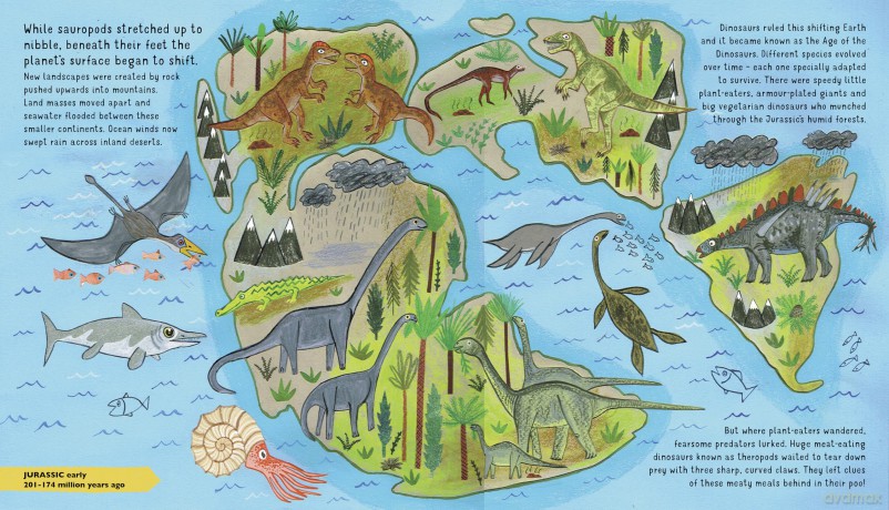 The Story of Dinosaurs: A first book about prehistoric beasts - Catherine Barr [KSIĄŻKA]