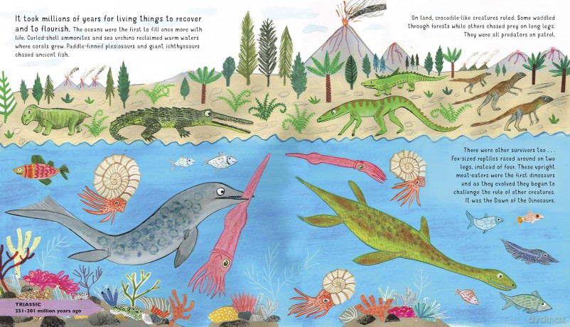 The Story of Dinosaurs: A first book about prehistoric beasts - Catherine Barr [KSIĄŻKA]