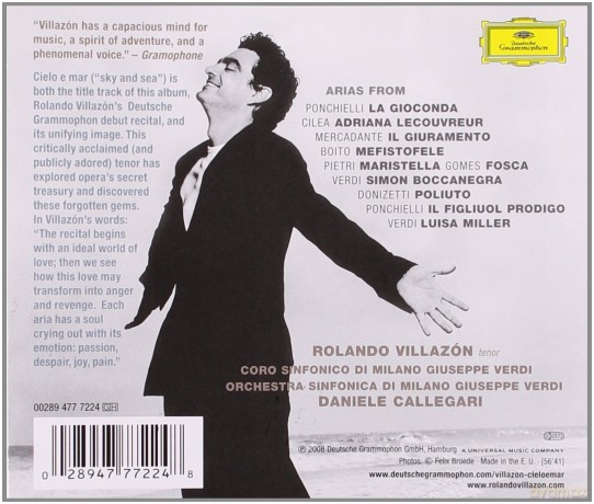 Rolando Villazon: Cielo E Mar [CD]