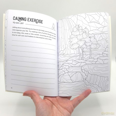 The Stress Less Activity Book: Soothing Puzzles to Help You Unwind [KSIĄŻKA]