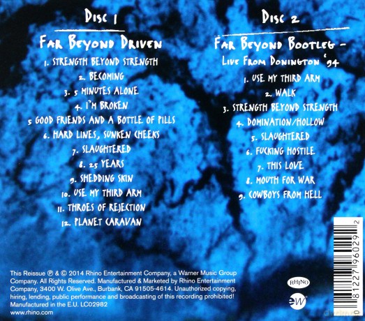 Pantera: Far Beyond Driven - 20th Anniversary (digipack) [2CD]