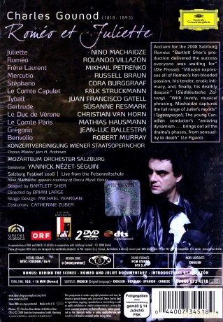 Rolando Villazon: Gounod:Romeo Et Juliette [2DVD]