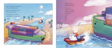 The Tugboat and the Silver Moon - Kersten Hamilton [KSIĄŻKA]