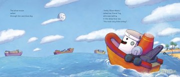 The Tugboat and the Silver Moon - Kersten Hamilton [KSIĄŻKA]