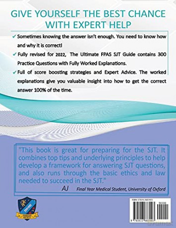 The Ultimate FPAS SJT Guide: 300 Practice Questions, Expert Advice, and Score Boosting Strategies for the NS Foundation Programme Situational Judgement Test - Shivun Khosla [KSIĄŻKA]