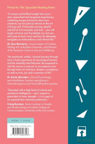 The Upcycled Healing Brain: An Eco-Therapy Diary in 80 Buried Spoons - Luca M Damiani [KSIĄŻKA]