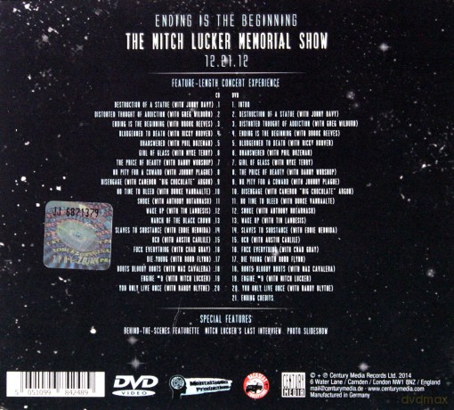 Suicide Silence: The Mitch Lucker Memorial Show (digipack) [CD]+[DVD]