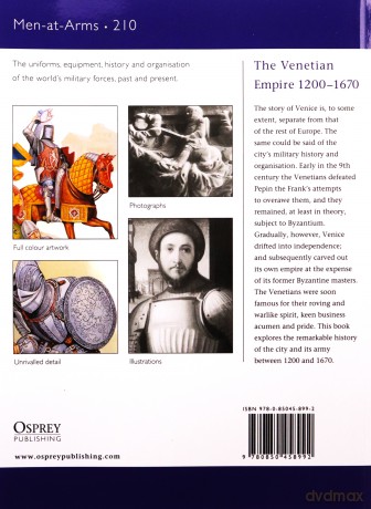 The Venetian Empire 1200-1670: No.210 (Men-at-Arms) [KSIĄŻKA]