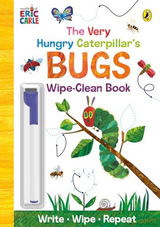 The Very Hungry Caterpillar's Bugs: Wipe-Clean Board Book - Eric Carle [KSIĄŻKA]