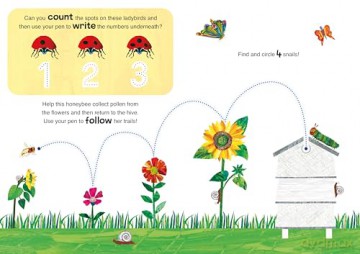 The Very Hungry Caterpillar's Bugs: Wipe-Clean Board Book - Eric Carle [KSIĄŻKA]