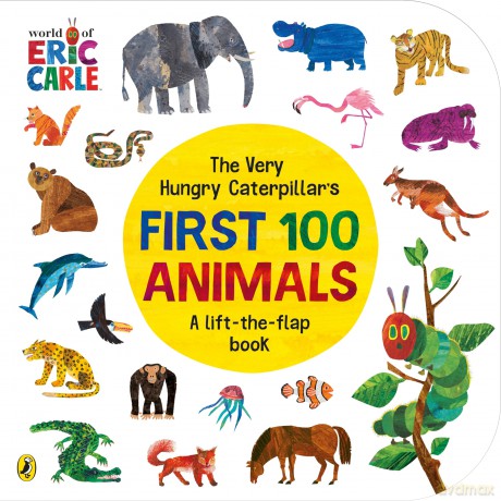 The Very Hungry Caterpillar's First 100 Animals - Eric Carle [KSIĄŻKA]
