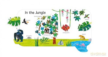 The Very Hungry Caterpillar's First 100 Animals - Eric Carle [KSIĄŻKA]