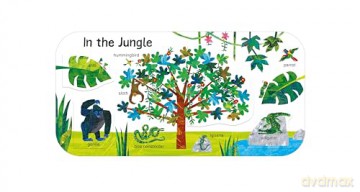 The Very Hungry Caterpillar's First 100 Animals - Eric Carle [KSIĄŻKA]