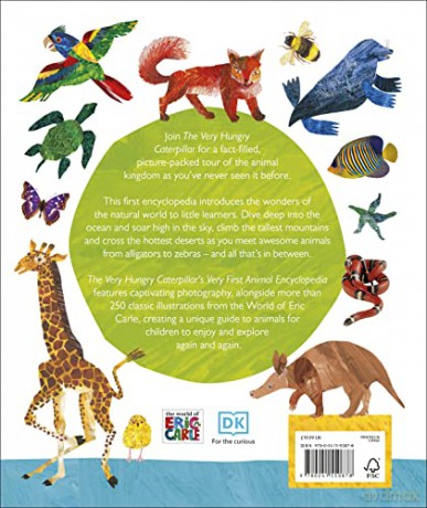 The Very Hungry Caterpillar's Very First Animal Encyclopedia: An Introduction to Animals, For VERY Hungry Young Minds (The Very Hungry Caterpillar Encyclopedias) - Dk [KSIĄŻKA]