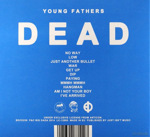 Young Fathers: Dead (ecopack) [CD]