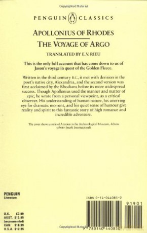 The Voyage of Argo - Apollonius [KSIĄŻKA]