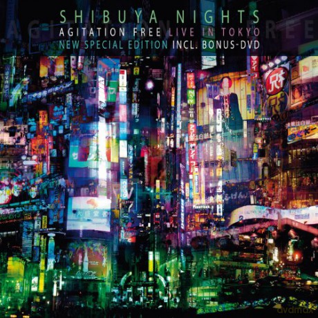 Agitation Free: Shibuya Nights (digipack) [CD]+[DVD]