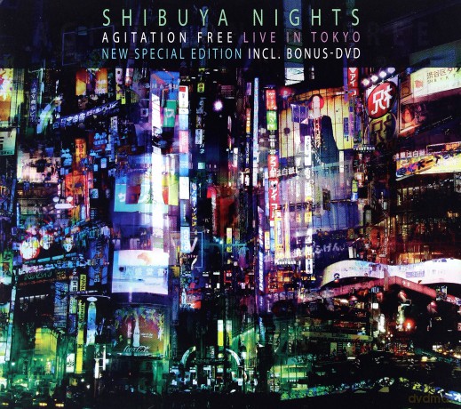 Agitation Free: Shibuya Nights (digipack) [CD]+[DVD]