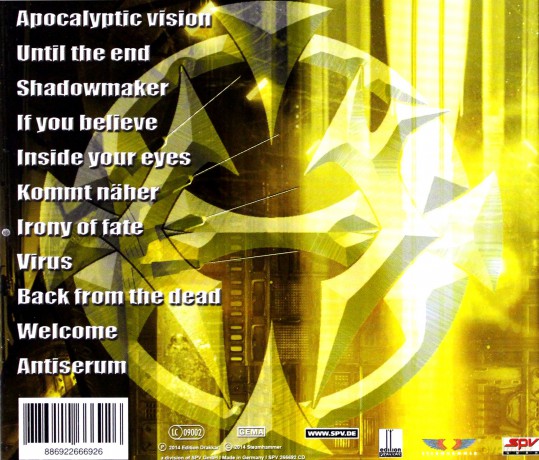 Crematory: Antiserum [CD]