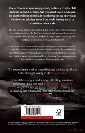 The Wolf: A classic adventure story of how one ship took on the navies of the world in the First World War - Hohnen Richard [KSIĄŻKA]