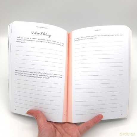 The You Are Enough Workbook: Gentle Advice and Guided Exercises to Help You Embrace Your Flaws and Be Happy Being You - Cheryl Rickman [KSIĄŻKA]