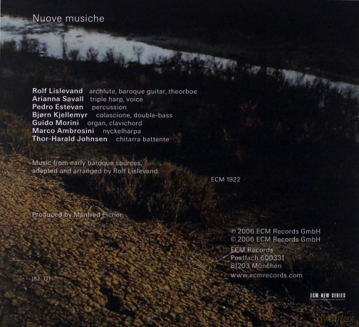 Rolf Lislevand: Nuove Musiche [CD]