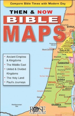 Then and Now Bible Maps 5pk [KSIĄŻKA]