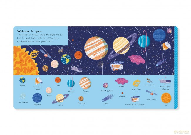 There are 101 Things to Find in Space (There Are 101, 7) - Campbell Books [KSIĄŻKA]