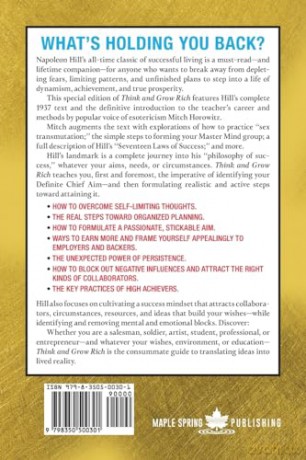 Think and Grow Rich: Complete and Original Signature Edition - Napoleon Hill [KSIĄŻKA]
