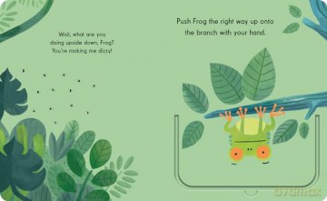 This Is Frog: A whopping, hopping, non-stopping interactive book - Harriet Evans [KSIĄŻKA]