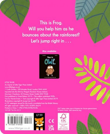This Is Frog: A whopping, hopping, non-stopping interactive book - Harriet Evans [KSIĄŻKA]