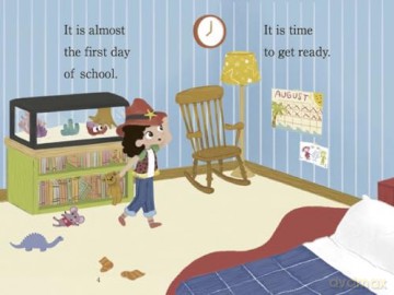 This Makes Me Anxious: First Day of School (Step Into Reading) - Courtney Carbone [KSIĄŻKA]