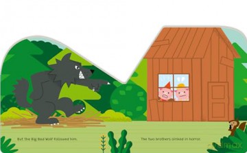 Three Little Pigs (Fairy Tale Shape Books) [KSIĄŻKA]