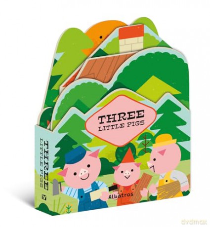 Three Little Pigs (Fairy Tale Shape Books) [KSIĄŻKA]