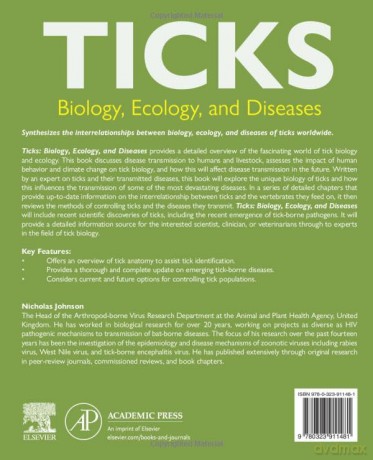 Ticks: Biology, Ecology, and Diseases - Nicholas Johnson [KSIĄŻKA]