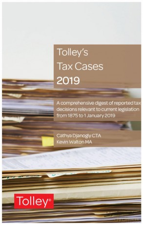 Tolley's Tax Cases 2019 - Cathya Djanogly [KSIĄŻKA]