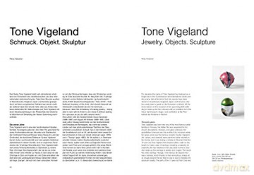 Tone Vigeland: Jewelry - Objects - Sculpture [KSIĄŻKA]
