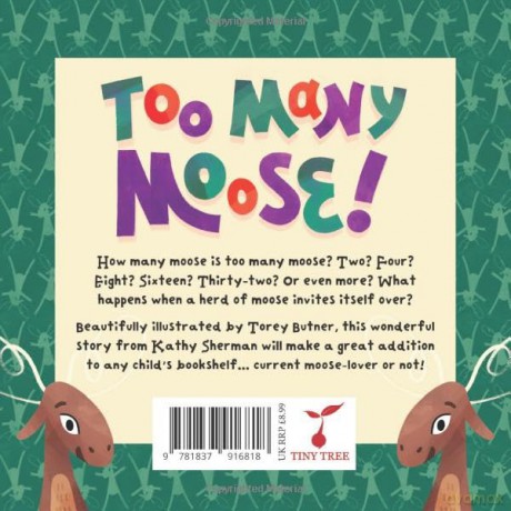 Too Many Moose - Kathy Sherman [KSIĄŻKA]