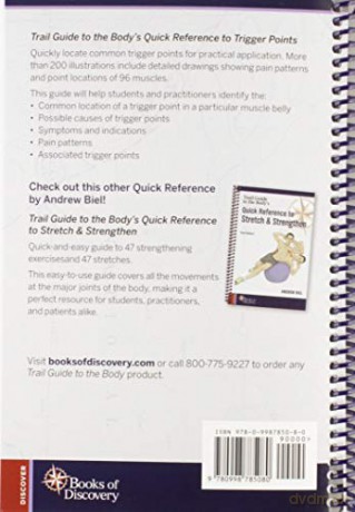 Trail Guide to the Body's Quick Reference to Trigger Points - Andrew Biel [KSIĄŻKA]