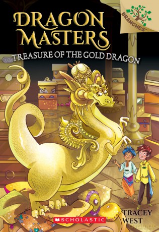 Treasure of the Gold Dragon (Dragon Masters, 12) - Tracey West [KSIĄŻKA]