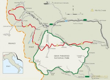 Trekking Gran Paradiso: Alta Via 2: From Chardonney to Courmayeur in the Aosta Valley - Gillian Price [KSIĄŻKA]