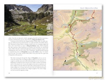 Trekking the Cami dels Bons Homes: GR107 - crossing the Pyrenees in the Cathars' footsteps - Jacint Mig [KSIĄŻKA]