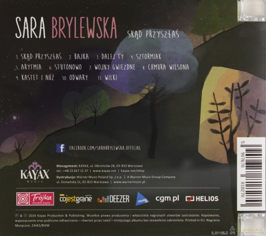 Sara Brylewska: Skąd Przyszłaś [CD]